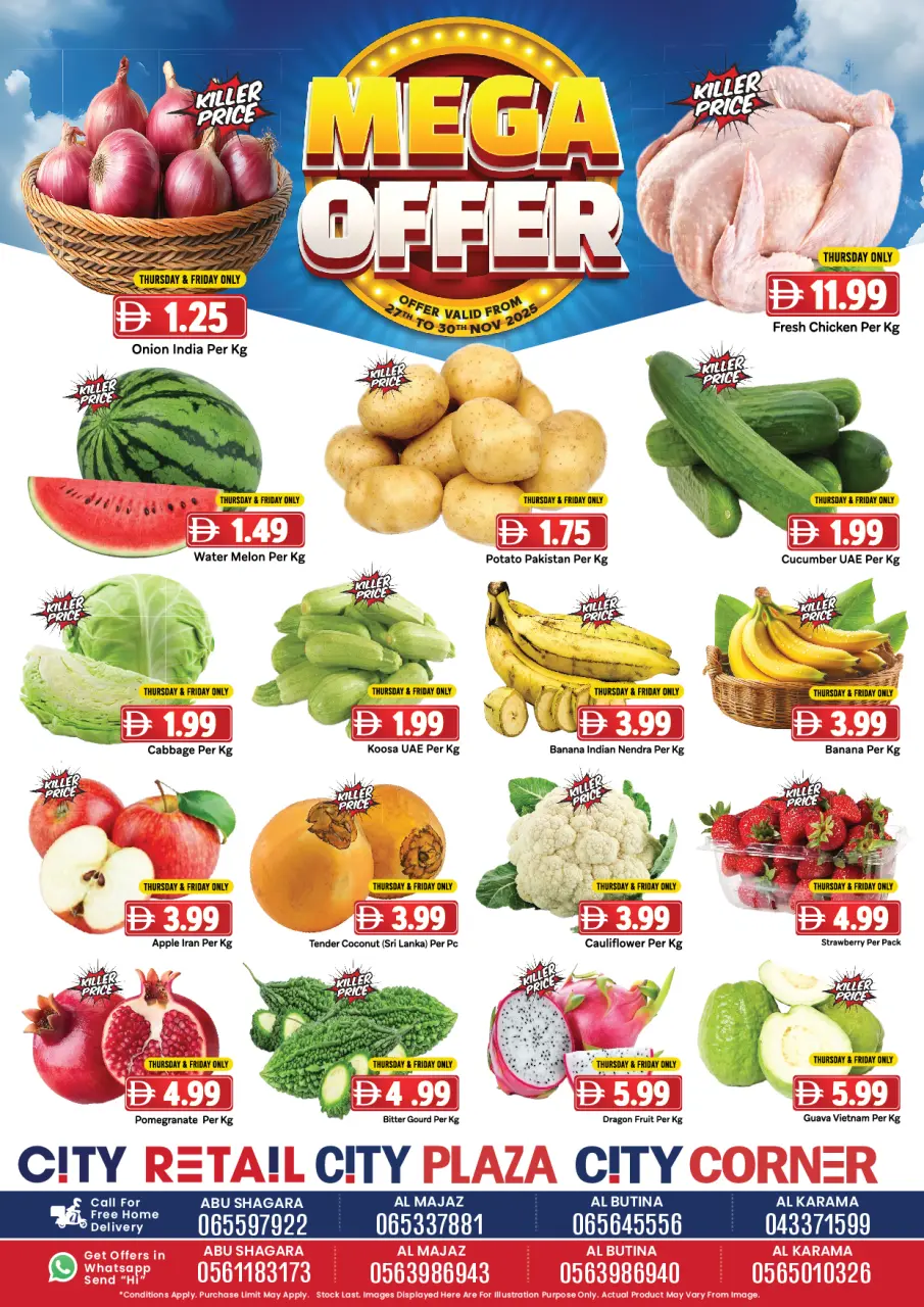 Ofertas de City Retail Emiratos Árabes Unidos de 27 a 30 noviembre 2025 Megaofertas - Página 6