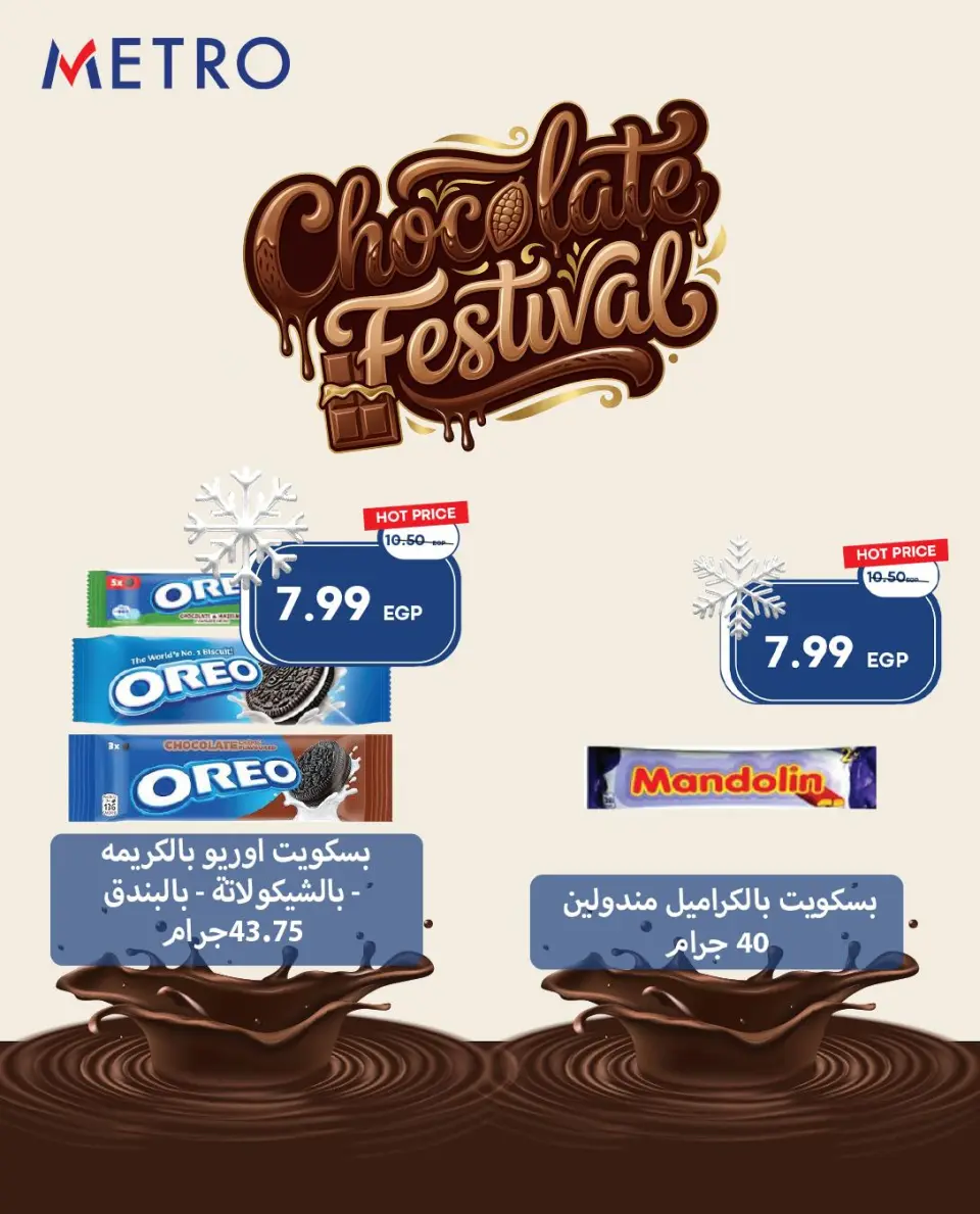 Metro Market Egypt Offers from 1 to 7 December 2025 Chocolate Festival Offers - Page 3