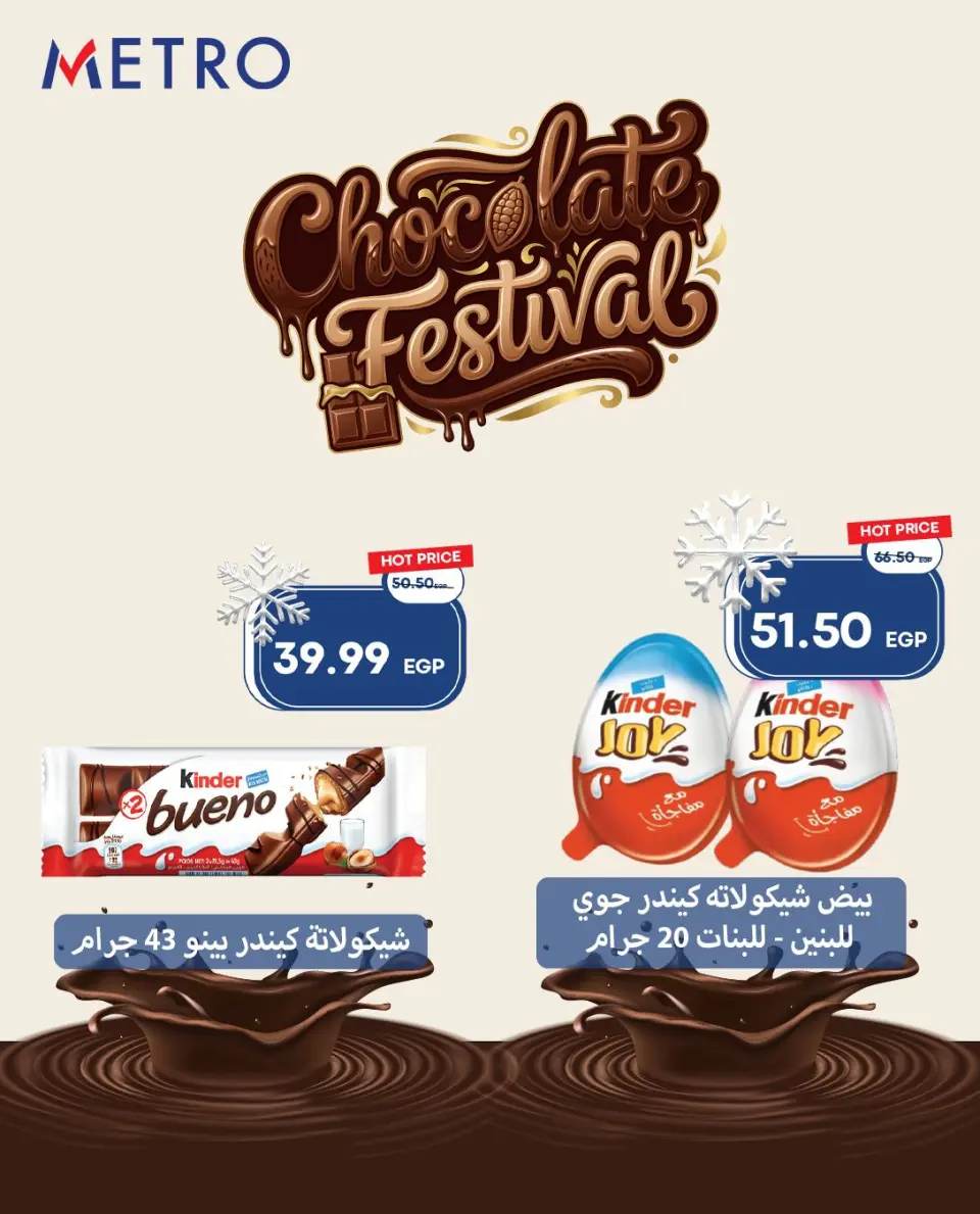 Metro Market Egypt Offers from 1 to 7 December 2025 Chocolate Festival Offers - Page 10