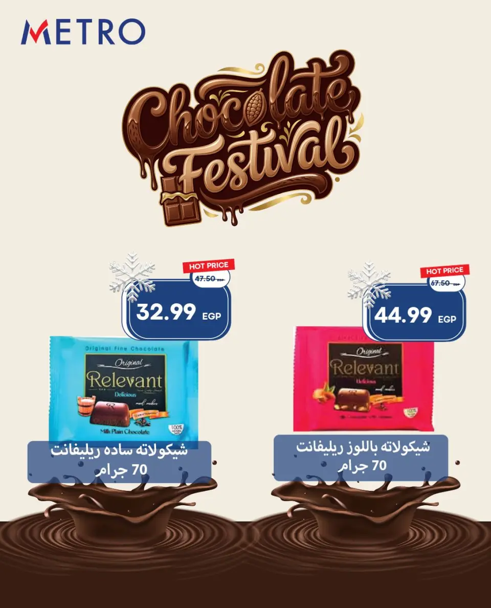 Metro Market Egypt Offers from 1 to 7 December 2025 Chocolate Festival Offers - Page 5