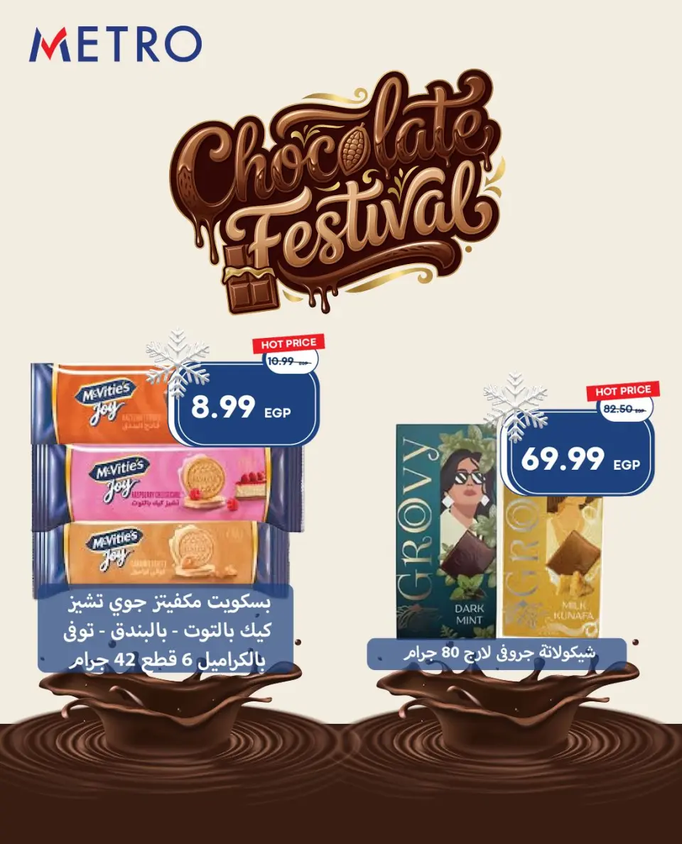Metro Market Egypt Offers from 1 to 7 December 2025 Chocolate Festival Offers - Page 7