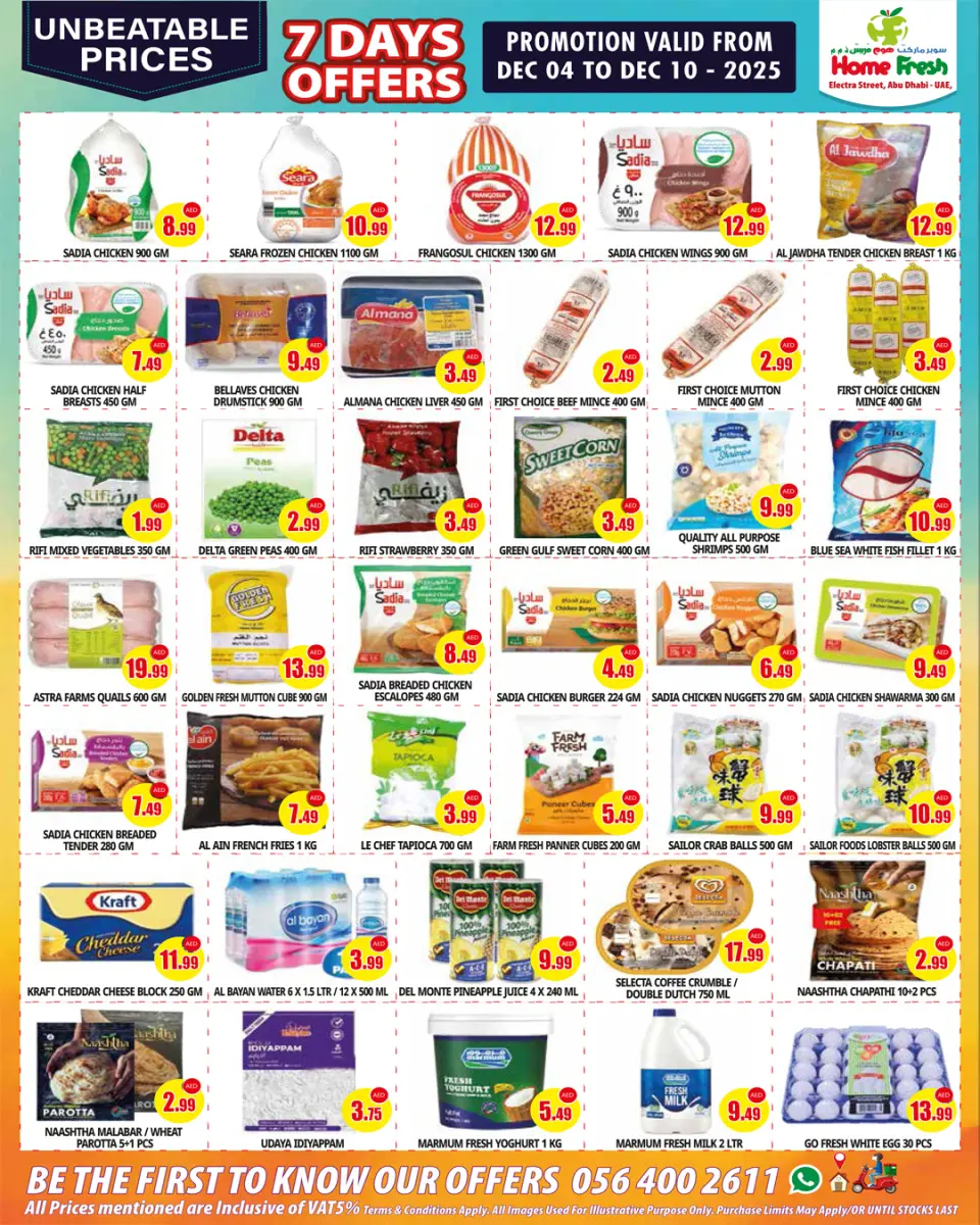 Ofertas de supermercado Home Fresh  Abu Dhabi  de 4 a 10 diciembre venta flash - Página 4