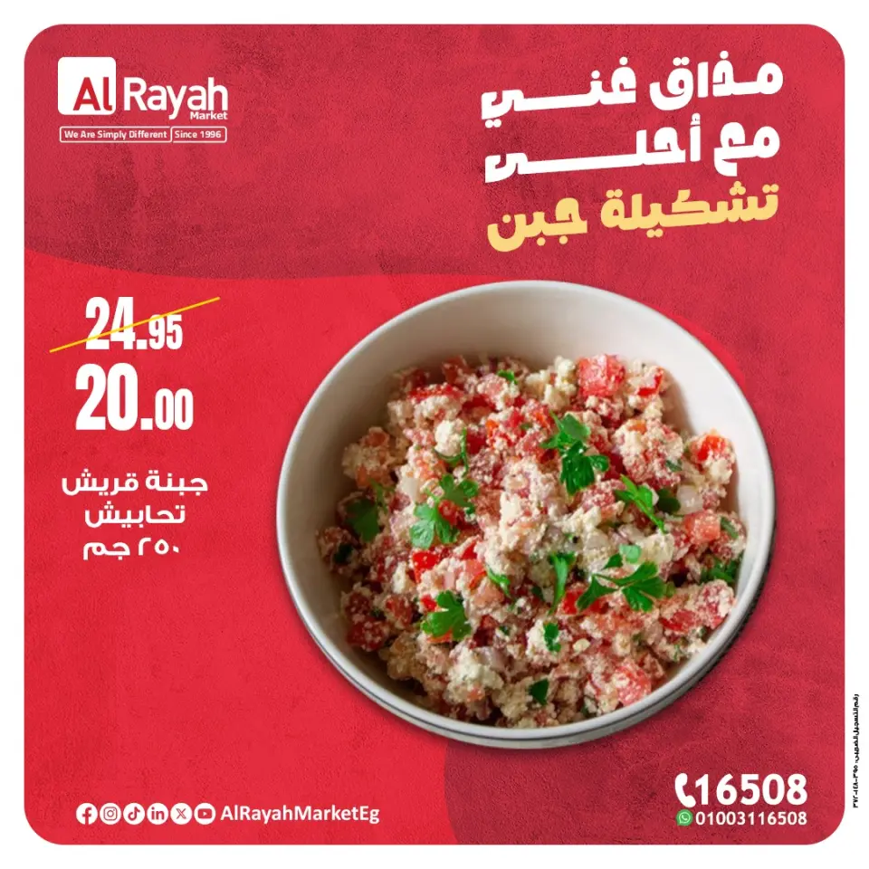 Al Rayah Market Egypt Offers from 4 to 14 December 2025 Cheese Offers - Page 6