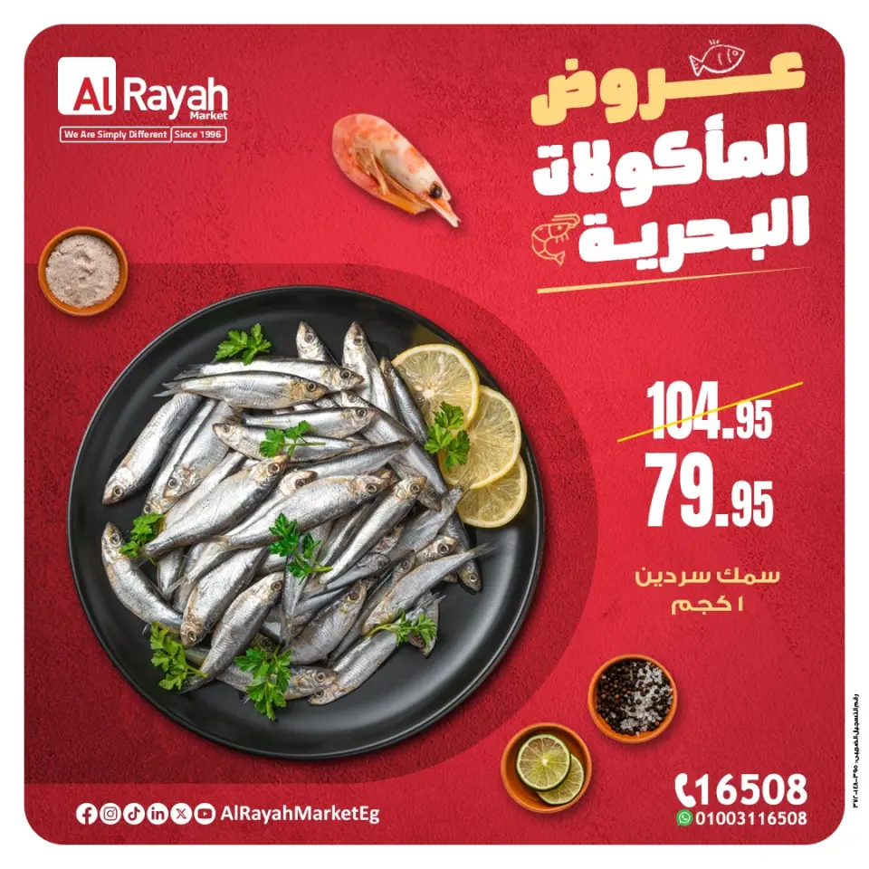 Al Rayah Market Egypt Offers from 5 to 14 December 2025 Seafood Deal - Page 2
