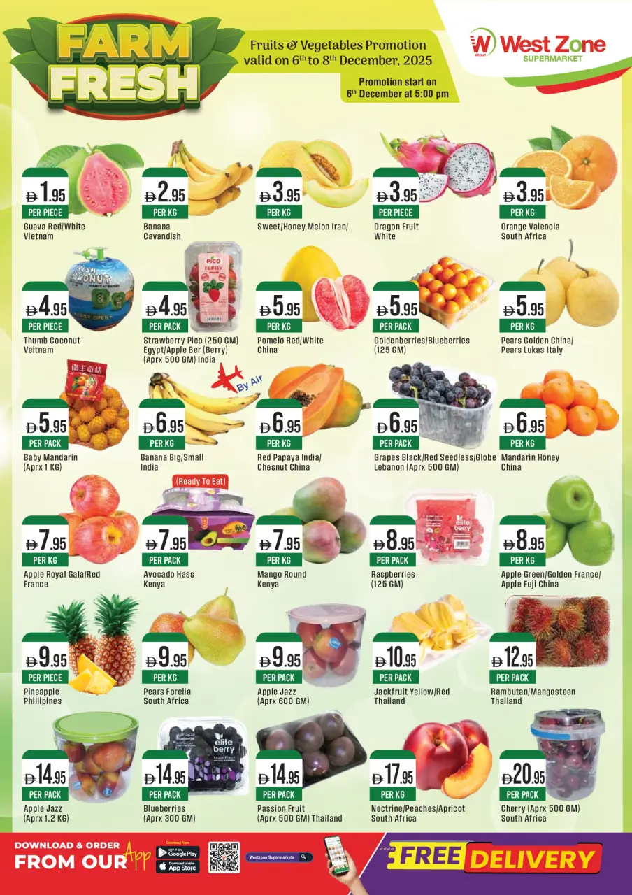 Ofertas de supermercado West Zone Emiratos Árabes Unidos de 6 a 8 diciembre 2025 Ofertas frescas - supermercado West Zone - Emiratos Árabes Unidos - 6 diciembre 2025 – 8 diciembre 2025 - Página 2