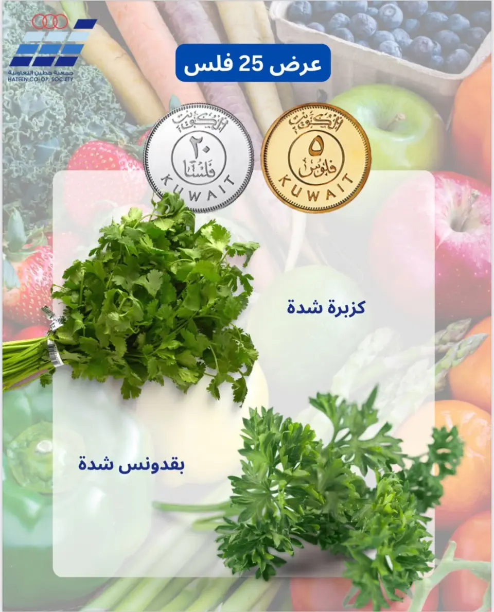 Heteen co-op Kuwait Offers from 7 to 9 December 2025 Vegetable and fruit offers - Page 5