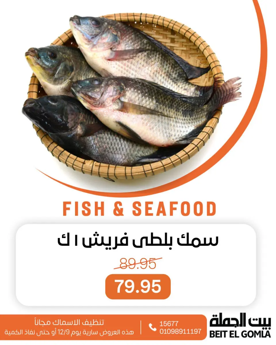 Gomla House Egypt Offers Tuesday 9 December Seafood Deals - Page 7