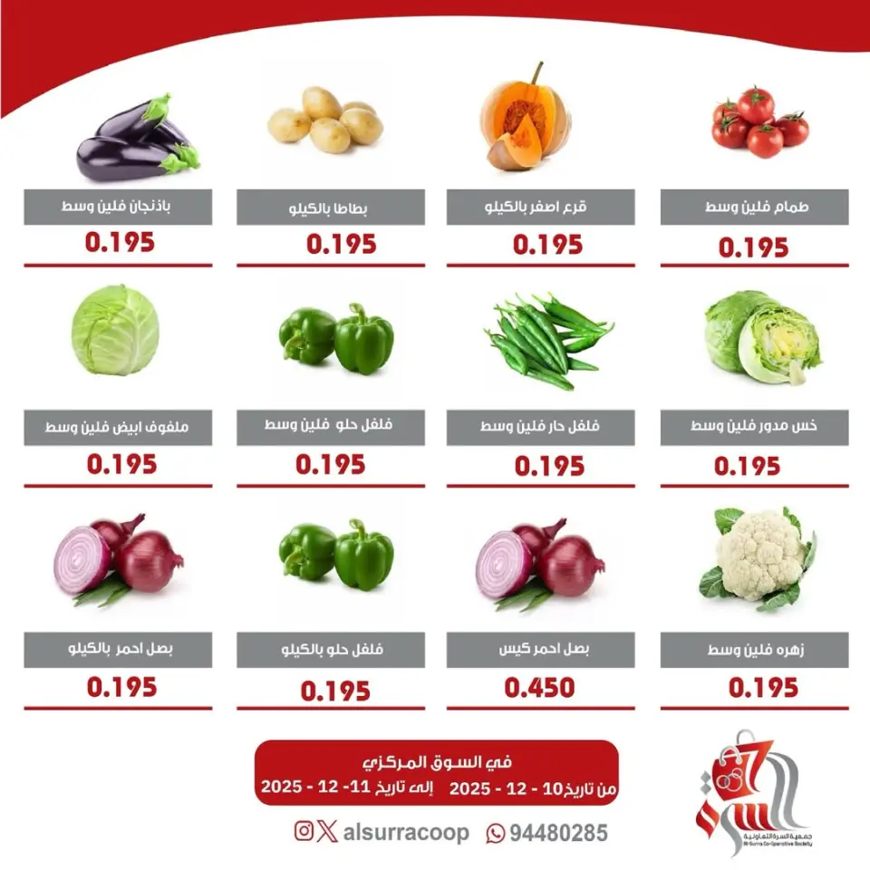 Offres Coop Al Surra Koweït de 10 à 11 décembre 2025 Offres du Festival des Fruits et Légumes - Page 5