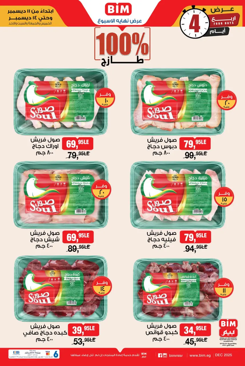 BIM Market Egypt Offers from 11 to 14 December 2025 Weekend Deal - Page 6