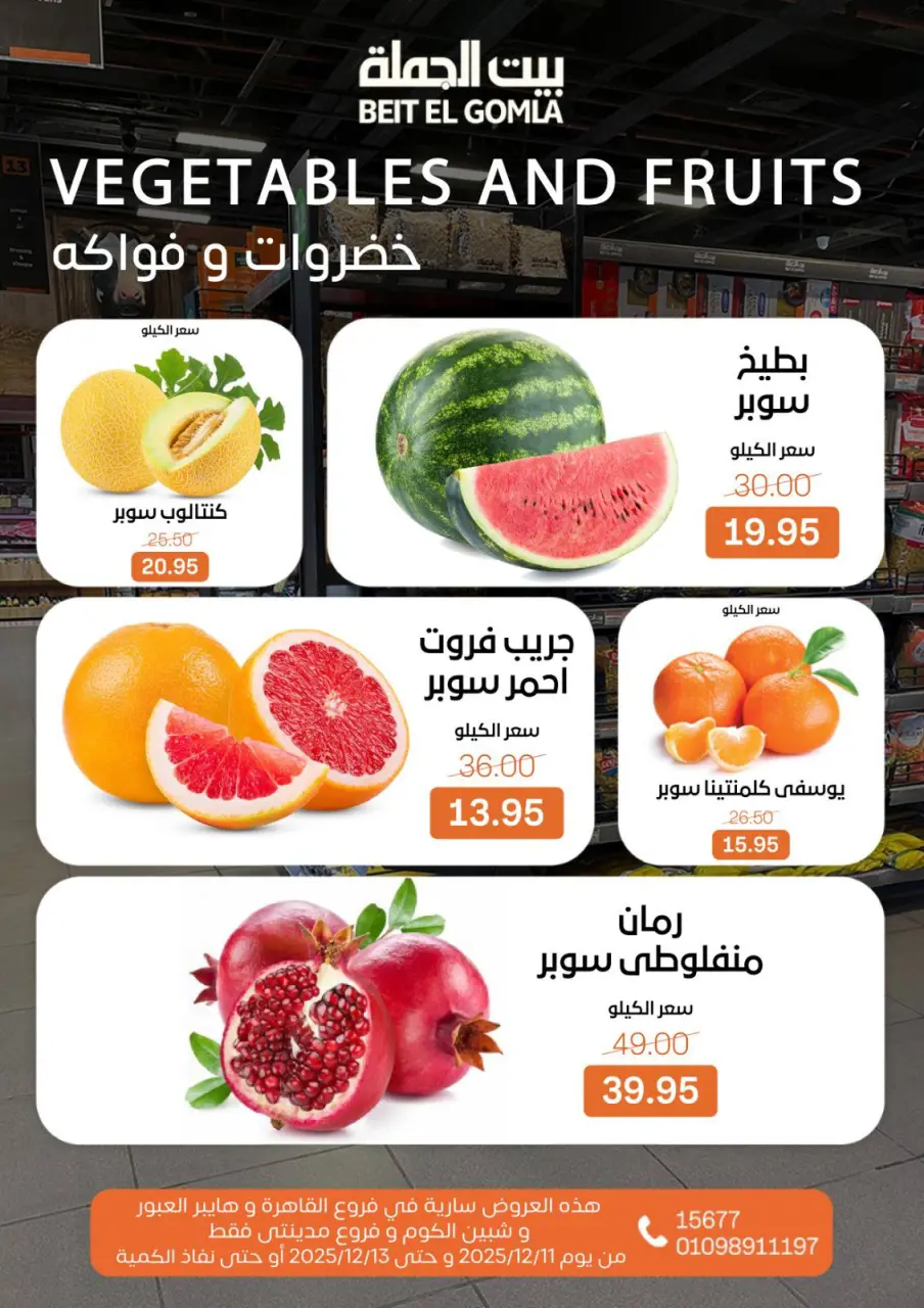 Gomla House Egypt Offers from 11 to 13 December 2025 Weekend Deals - Page 10