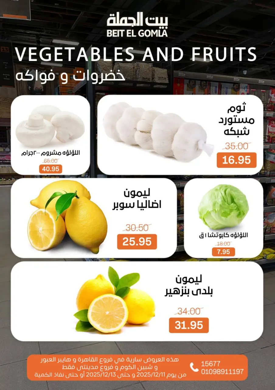 Gomla House Egypt Offers from 11 to 13 December 2025 Weekend Deals - Page 11