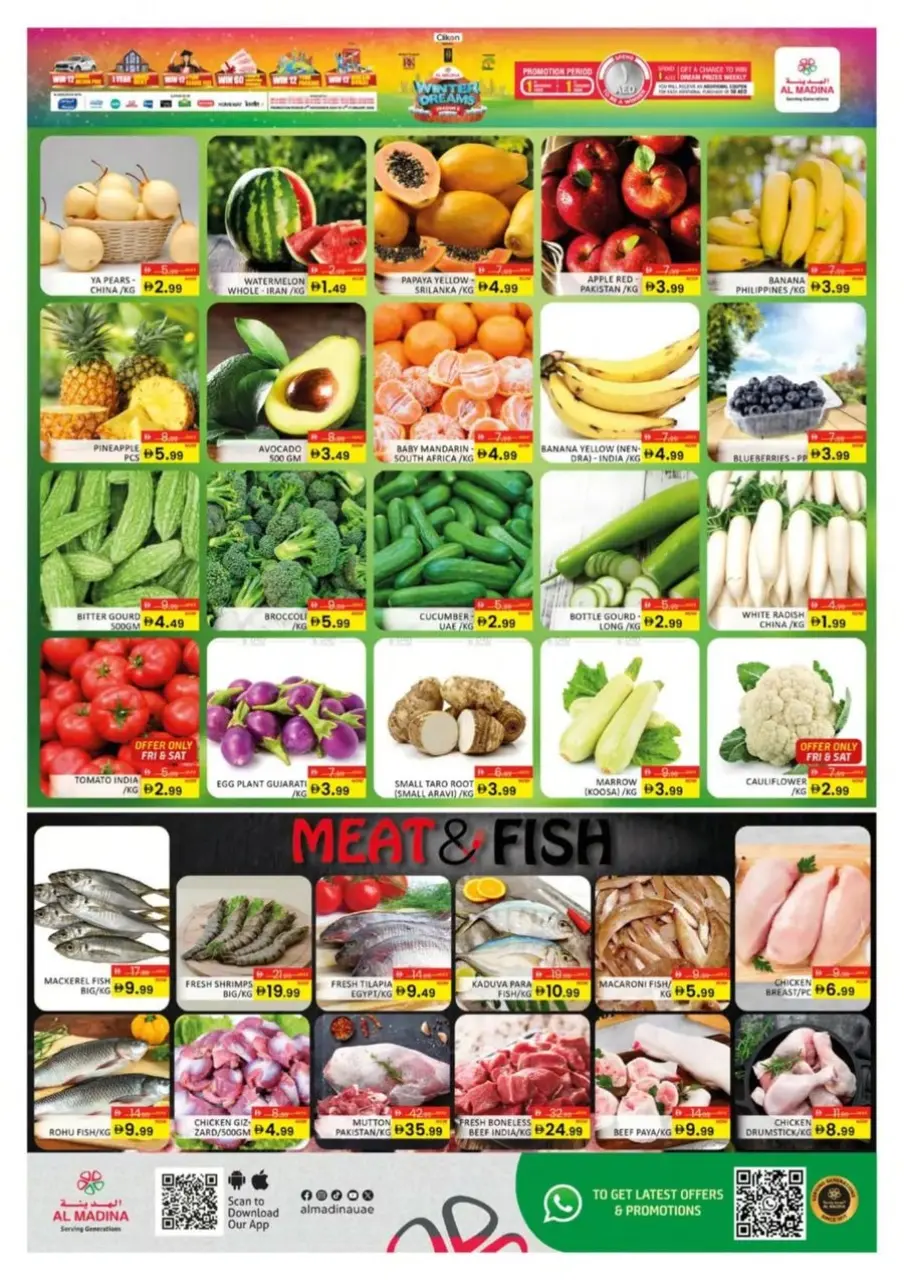 Ofertas de Hipermercado Al Madina Emiratos Árabes Unidos de 1 noviembre a 1 febrero 2026 Ofertas Sueño de Invierno - Página 7