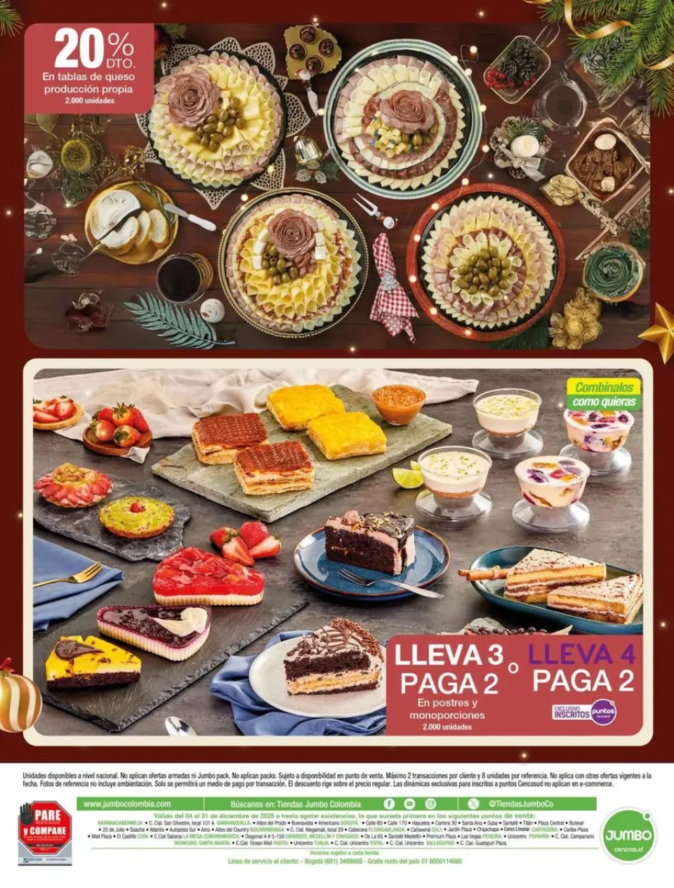 Jumbo Stores Colombia Offers from 12 to 31 December 2025 Dinners and Novenas Catalog - Page 20