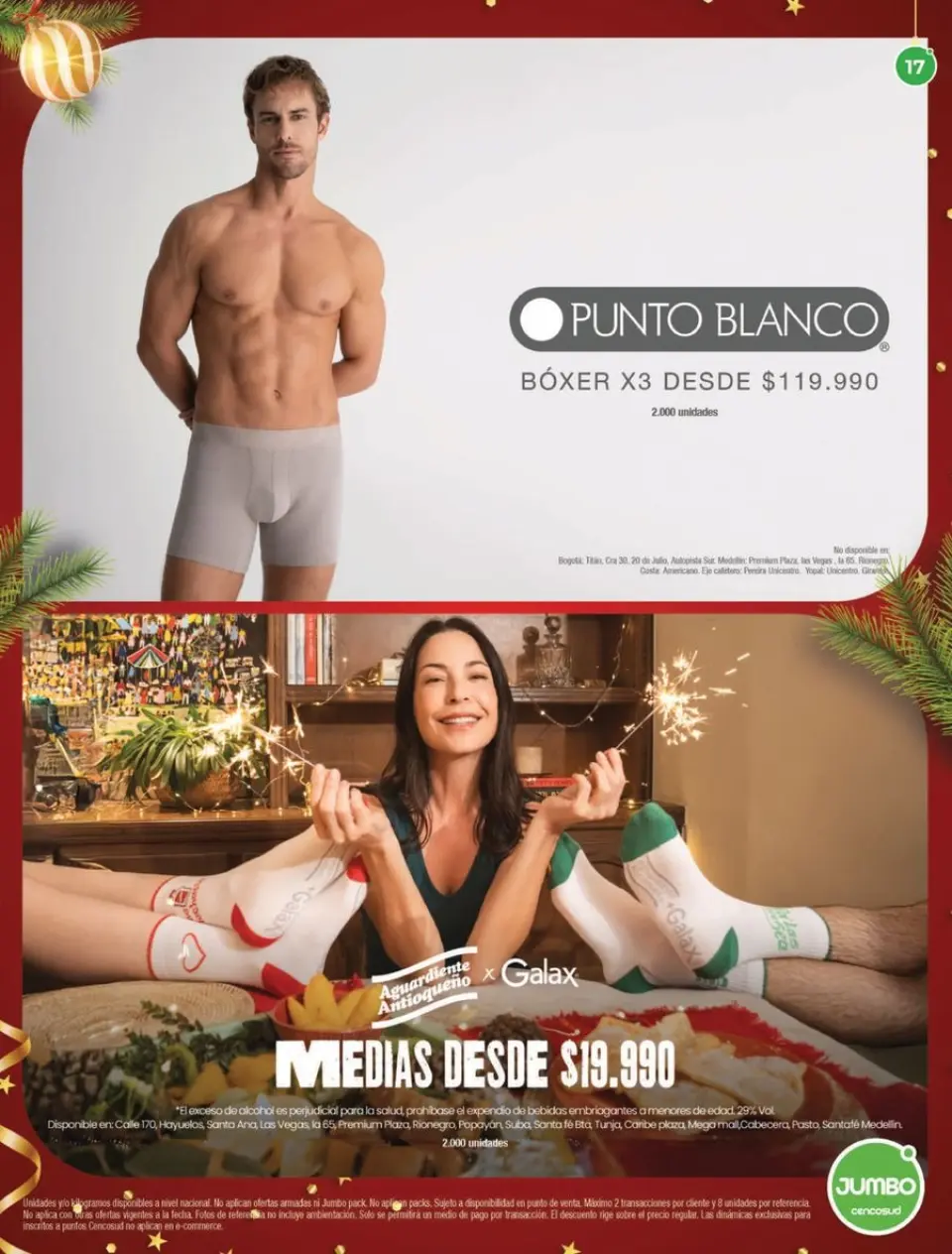 Jumbo Stores Colombia Offers from 4 to 31 December 2025 Garments & Footwear offers - Page 17
