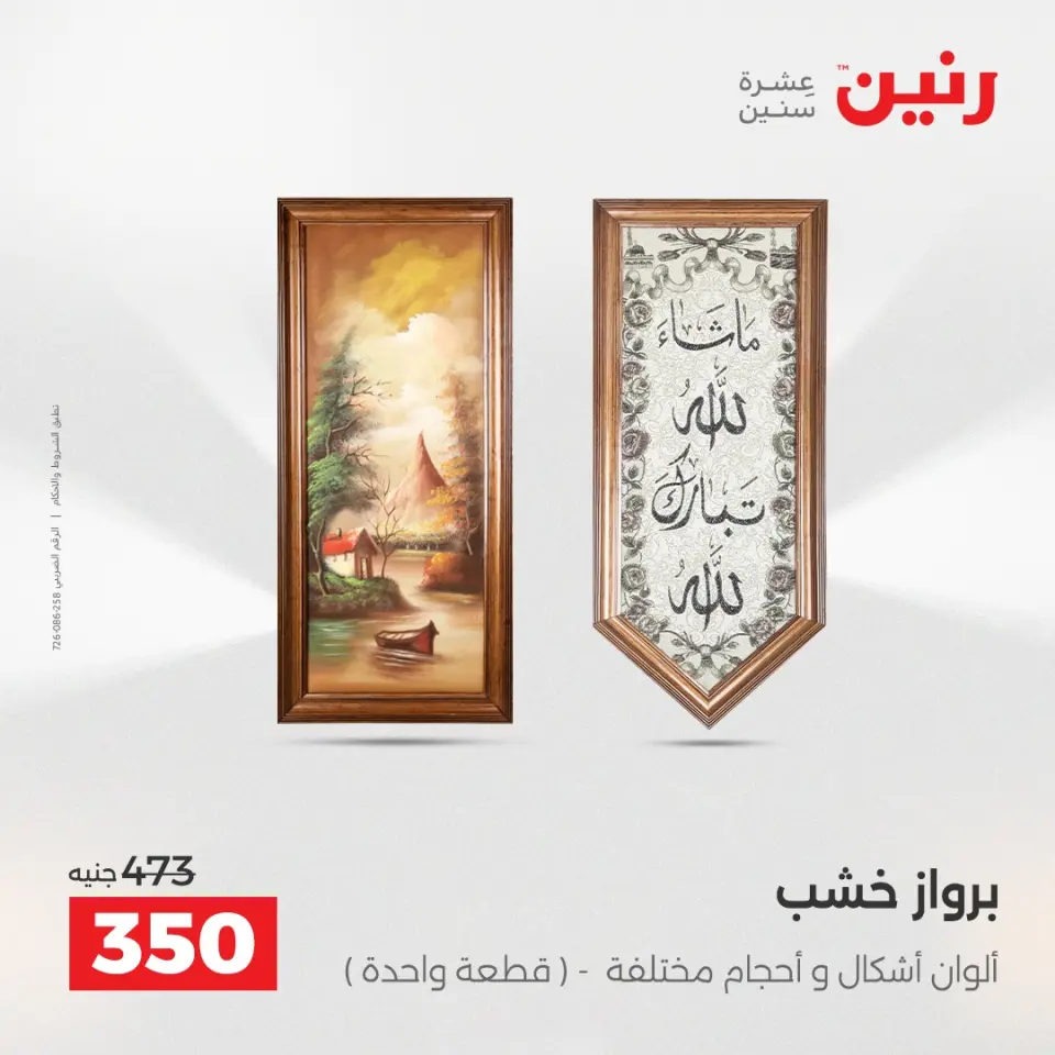 Raneen Egypt Offers from 14 to 15 December 2025 Decorative pieces offers - Page 6