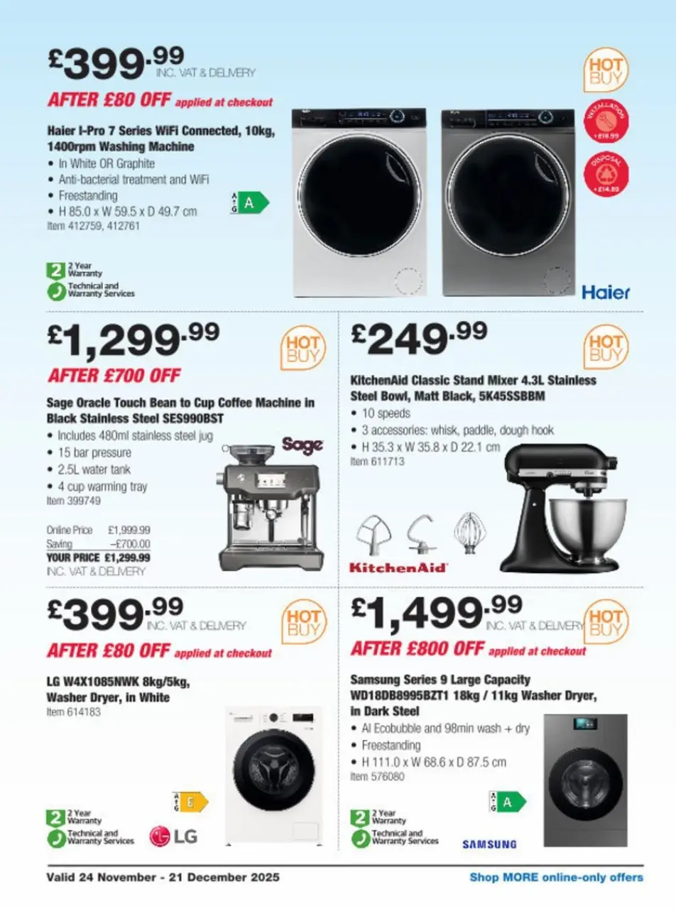 Ofertas de Costco Reino Unido de 24 noviembre a 21 diciembre 2025 Nuevas ofertas - Página 41