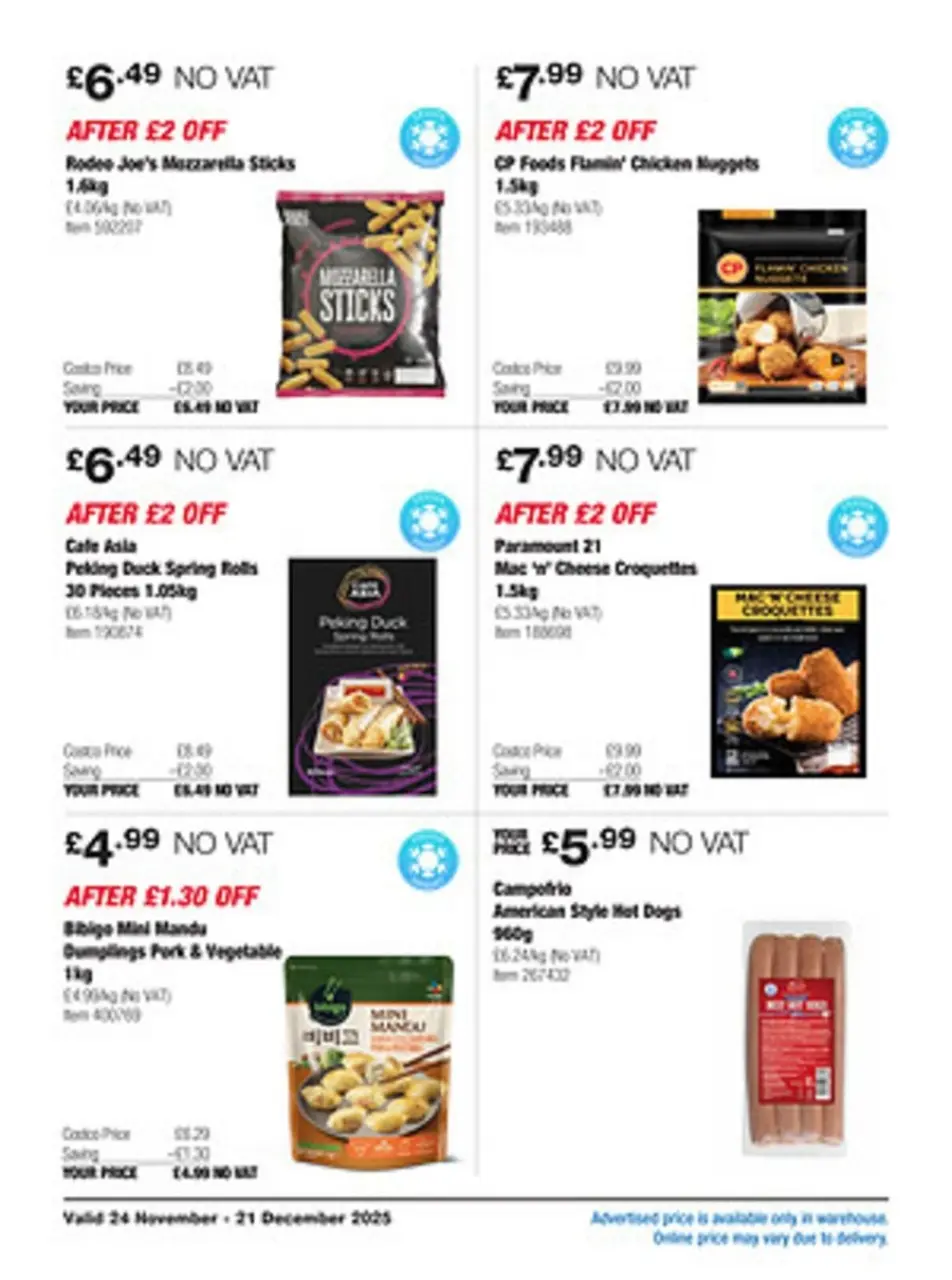 Ofertas de Costco Reino Unido de 24 noviembre a 21 diciembre 2025 Nuevas ofertas - Página 21