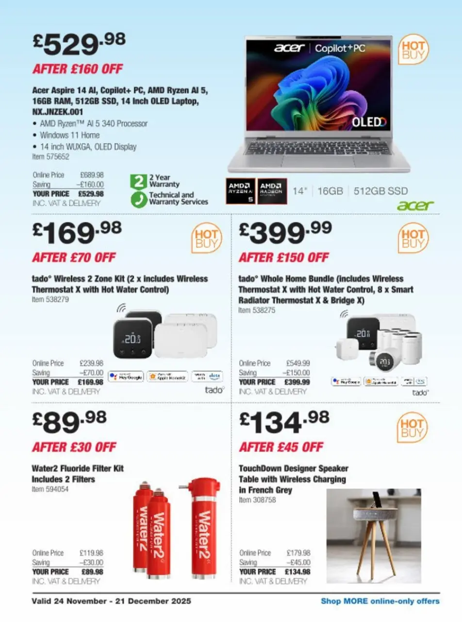 Ofertas de Costco Reino Unido de 24 noviembre a 21 diciembre 2025 Nuevas ofertas - Página 38
