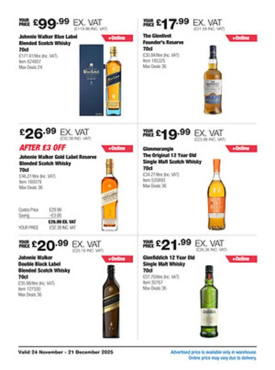 Ofertas de Costco Reino Unido de 24 noviembre a 21 diciembre 2025 Nuevas ofertas - Página 15