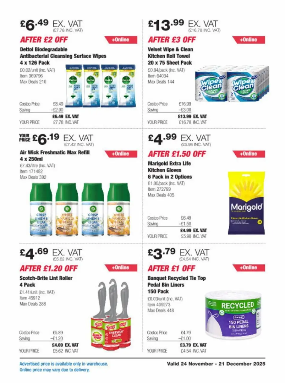 Ofertas de Costco Reino Unido de 24 noviembre a 21 diciembre 2025 Nuevas ofertas - Página 36