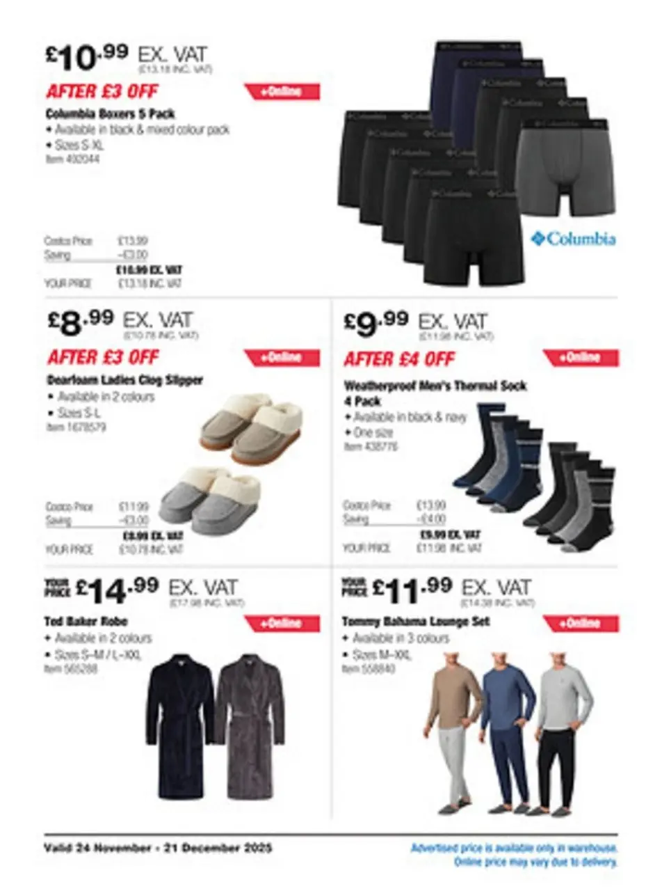 Ofertas de Costco Reino Unido de 24 noviembre a 21 diciembre 2025 Nuevas ofertas - Página 13