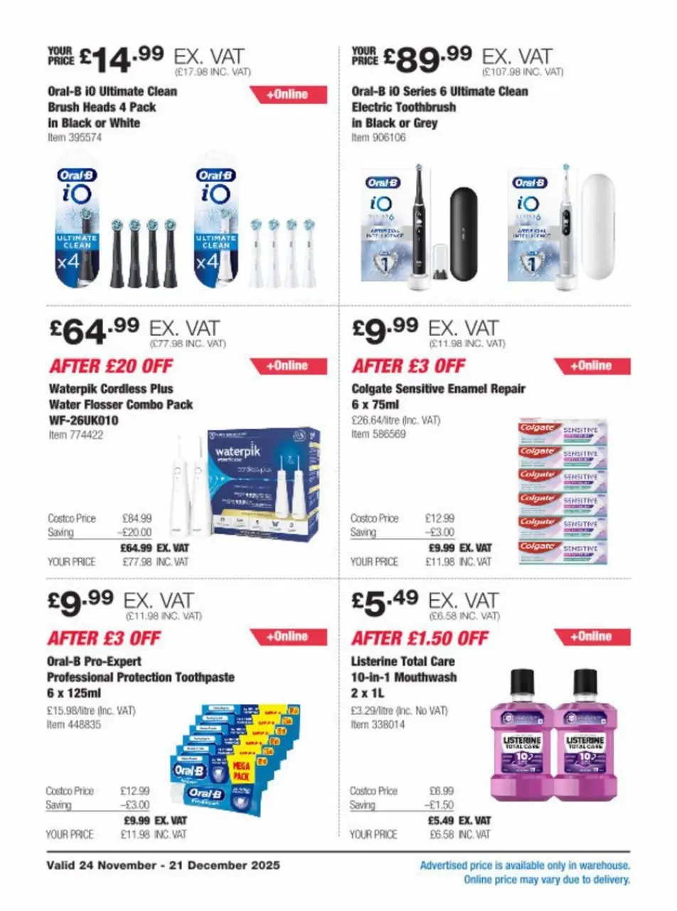 Ofertas de Costco Reino Unido de 24 noviembre a 21 diciembre 2025 Nuevas ofertas - Página 29