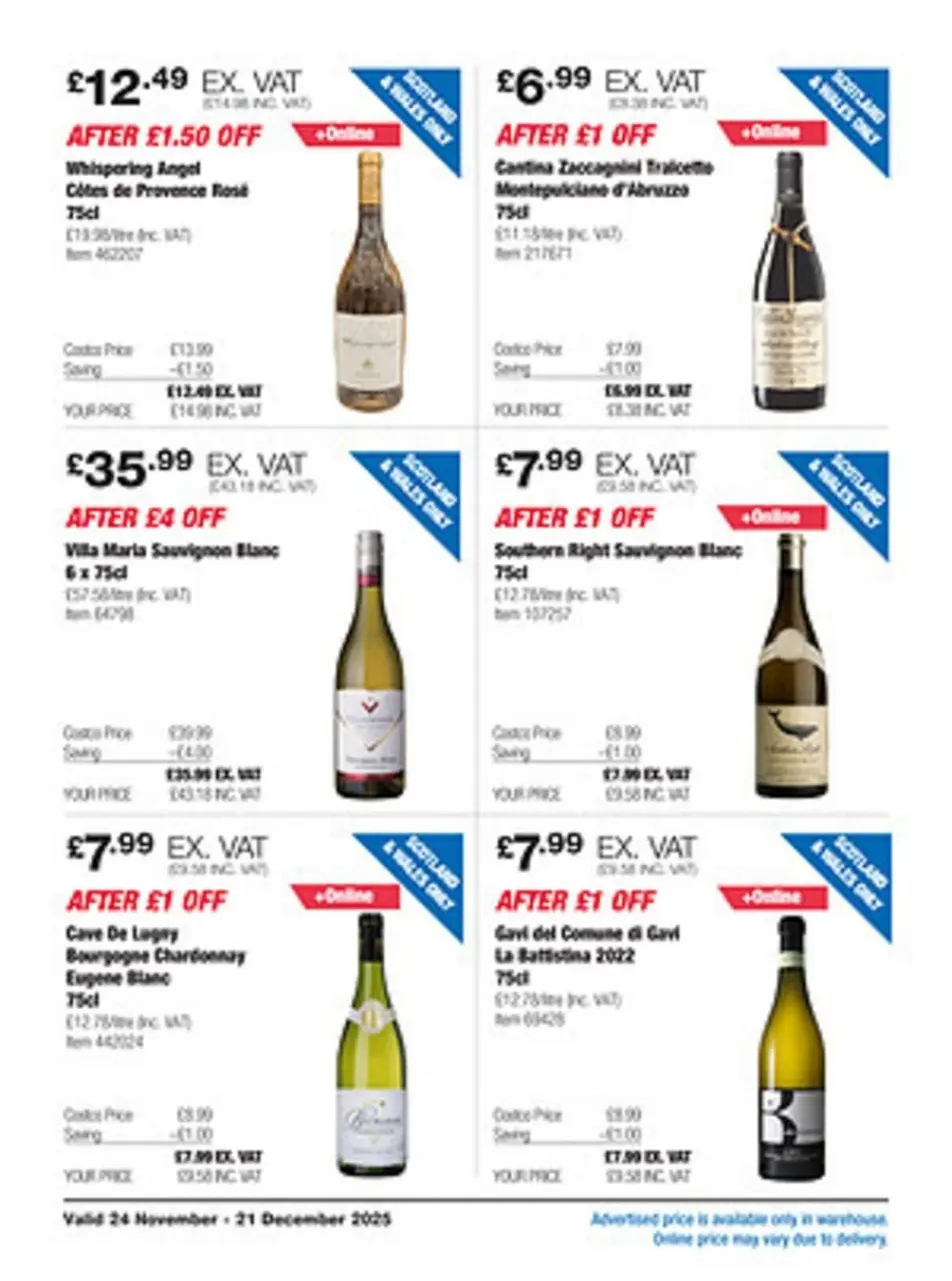 Ofertas de Costco Reino Unido de 24 noviembre a 21 diciembre 2025 Nuevas ofertas - Página 19