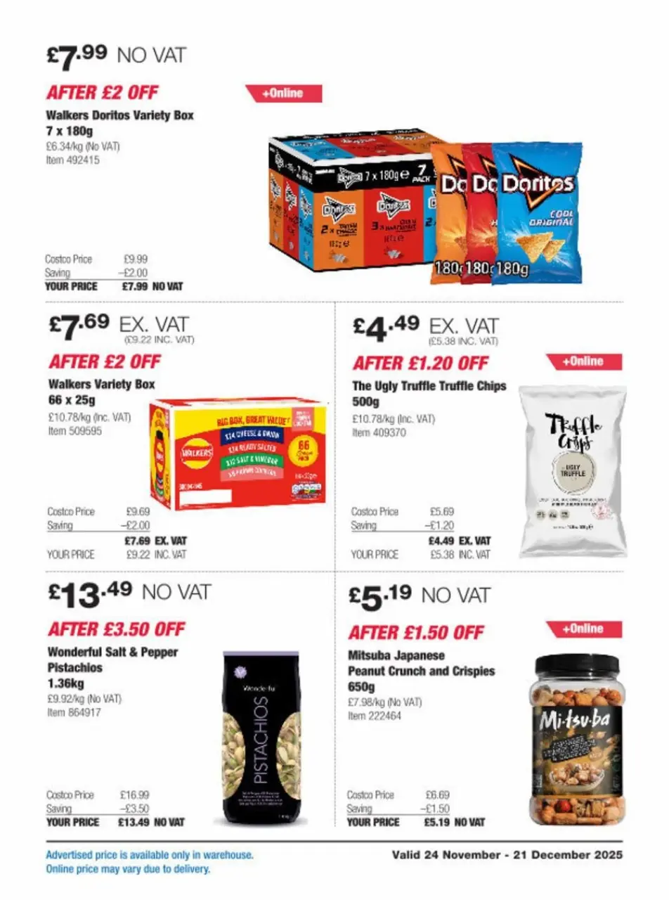 Ofertas de Costco Reino Unido de 24 noviembre a 21 diciembre 2025 Nuevas ofertas - Página 28