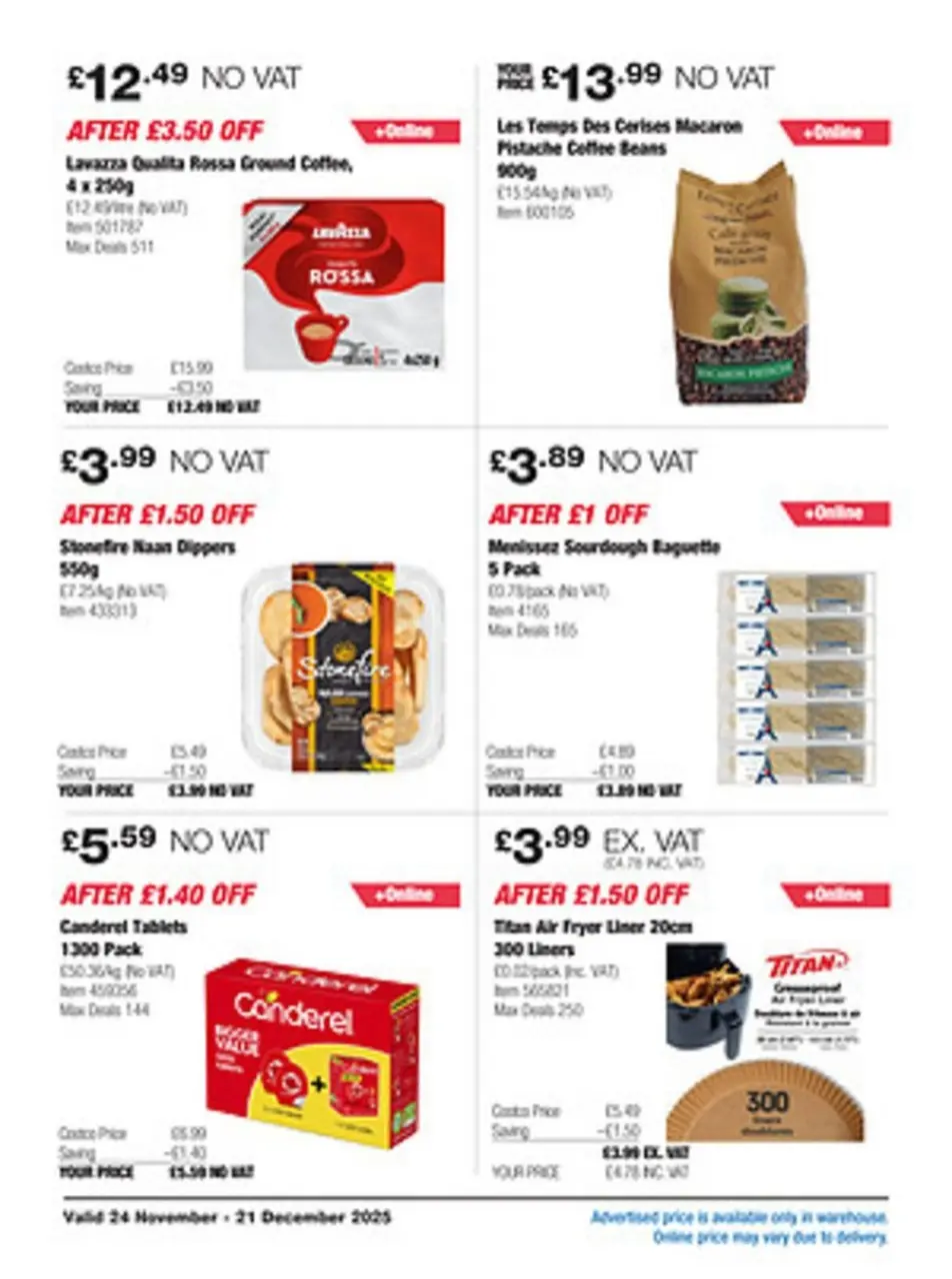Ofertas de Costco Reino Unido de 24 noviembre a 21 diciembre 2025 Nuevas ofertas - Página 23