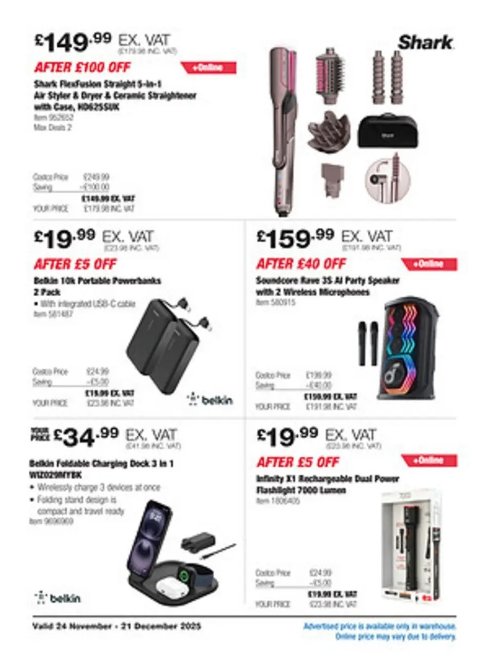 Ofertas de Costco Reino Unido de 24 noviembre a 21 diciembre 2025 Nuevas ofertas - Página 9