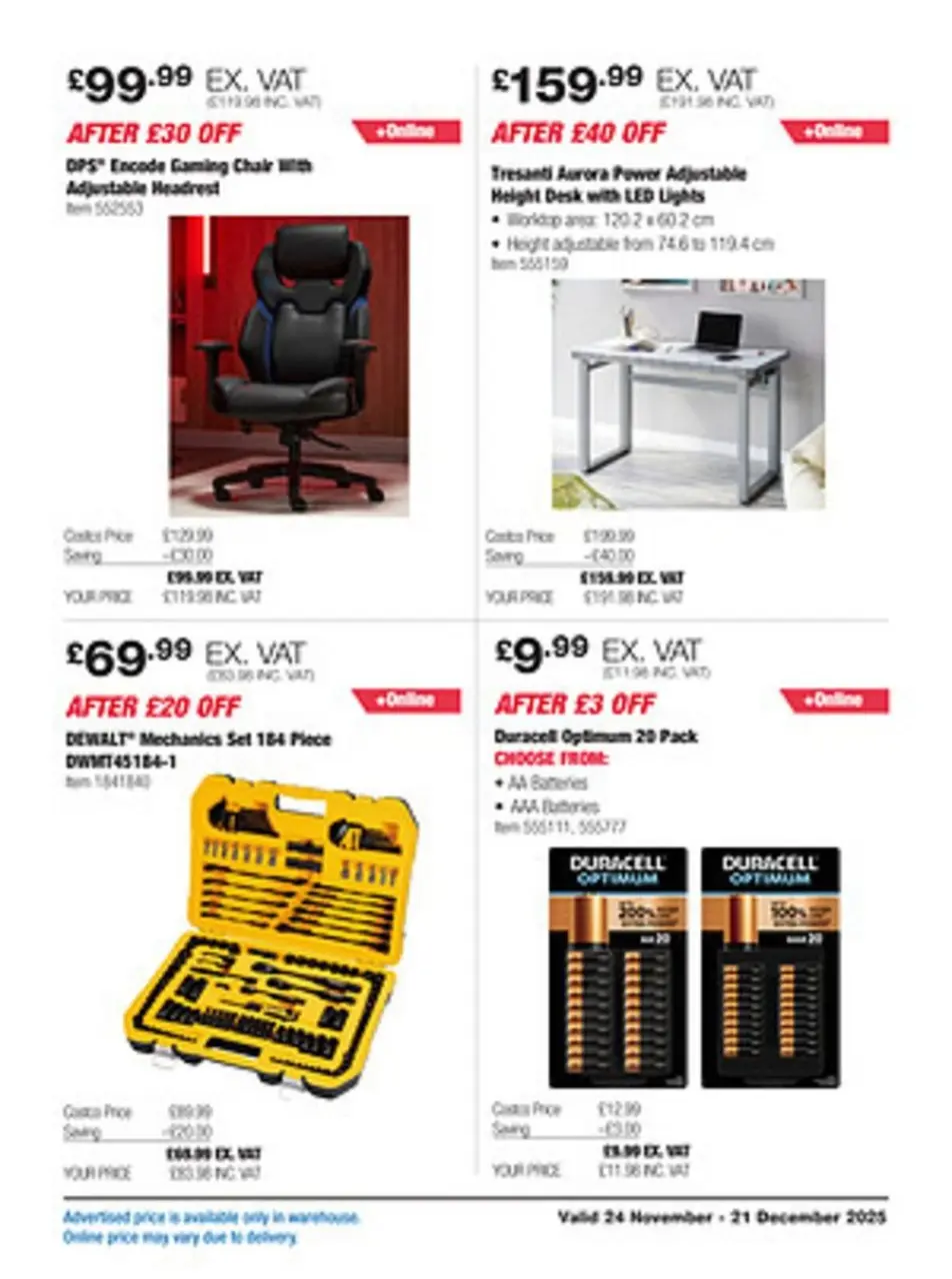 Ofertas de Costco Reino Unido de 24 noviembre a 21 diciembre 2025 Nuevas ofertas - Página 8
