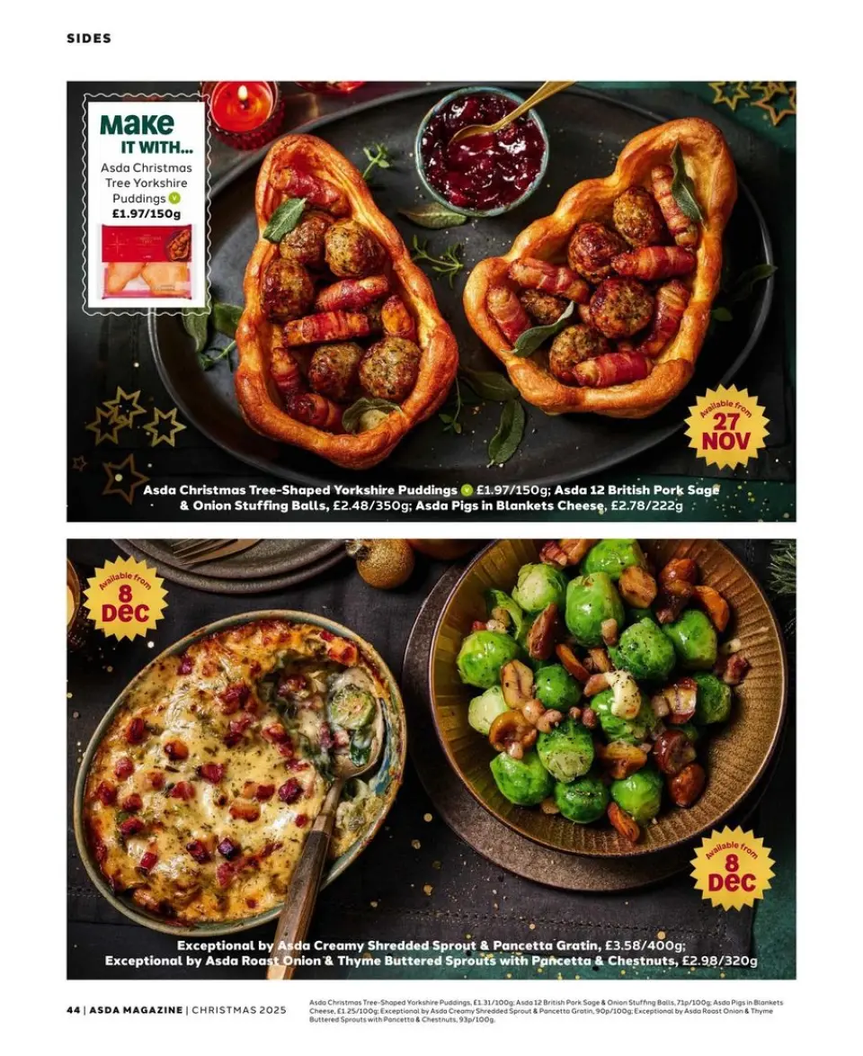 Ofertas de Supermercado Asda Reino Unido de 1 enero a 31 diciembre 2025 Ofertas de saludos de temporada - Página 44