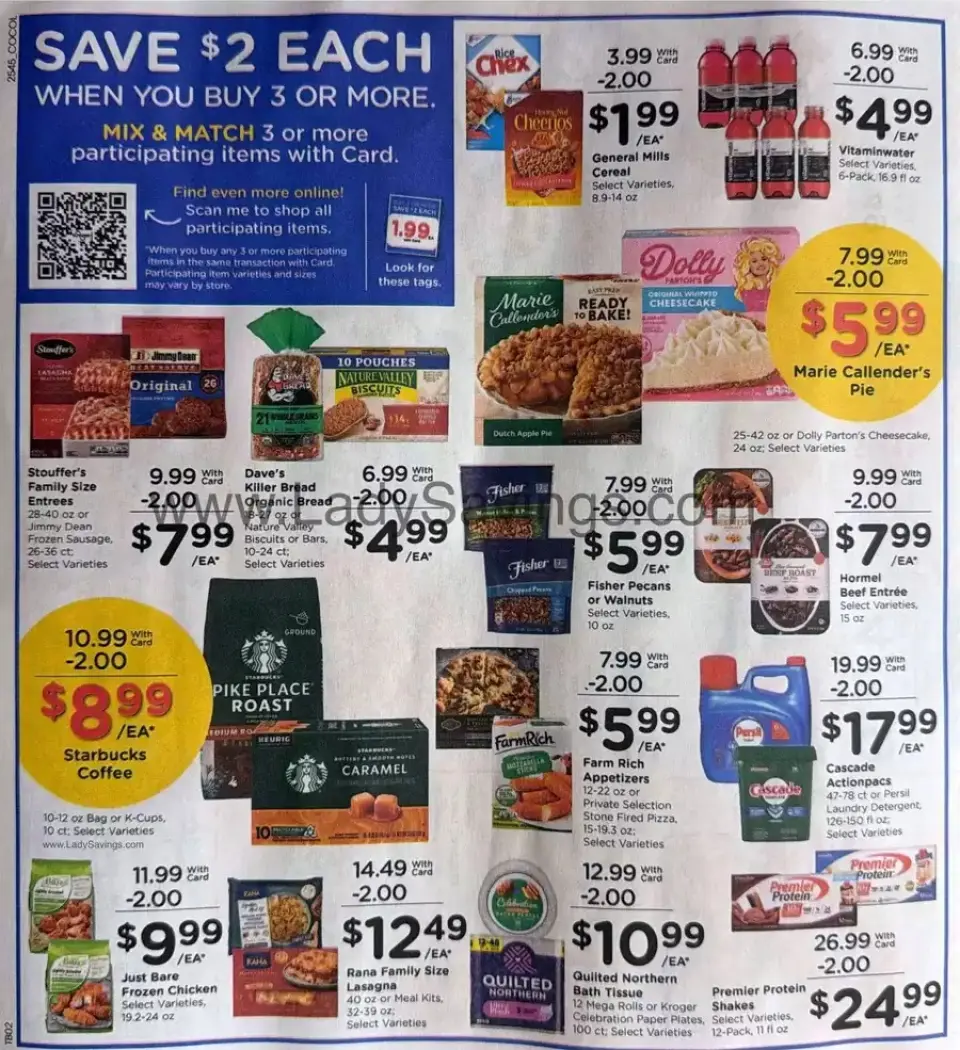 Offres Kroger États-Unis de 10 à 16 décembre 2025 Offres hebdomadaires - Kroger - États-Unis - 10 decembre 2025 – 16 decembre 2025 - Page 3