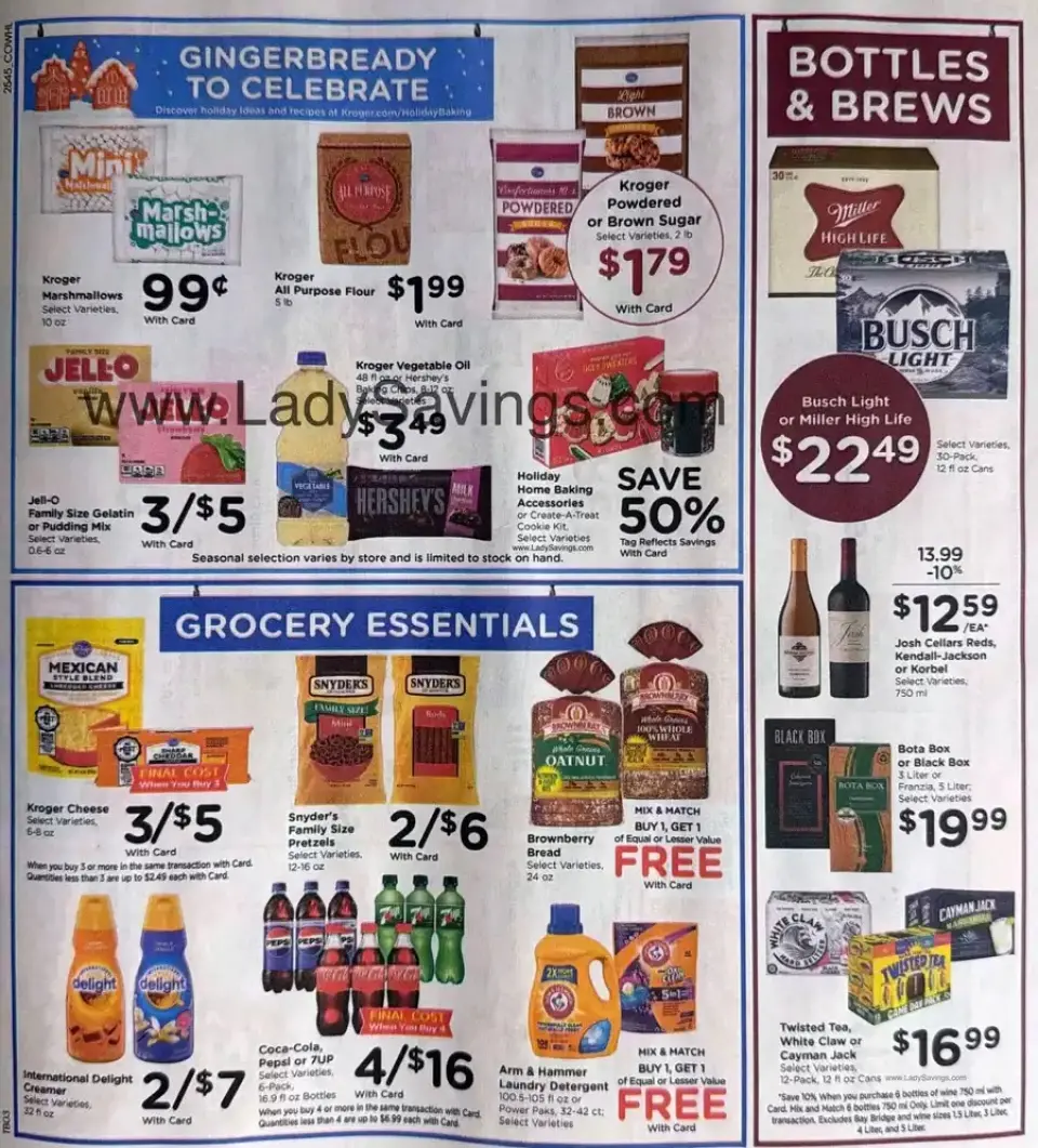 Offres Kroger États-Unis de 10 à 16 décembre 2025 Offres hebdomadaires - Kroger - États-Unis - 10 decembre 2025 – 16 decembre 2025 - Page 6