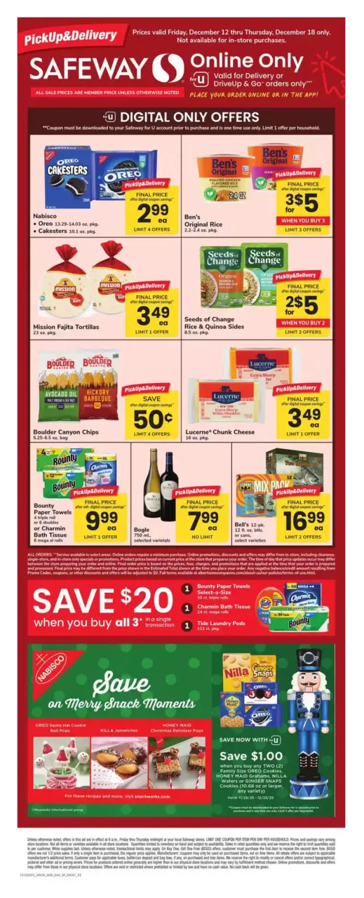Offres Supermarché Safeway États-Unis de 12 à 18 décembre 2025 Offre hebdomadaire - Supermarché Safeway - États-Unis - 12 decembre 2025 – 18 decembre 2025 - Page 2