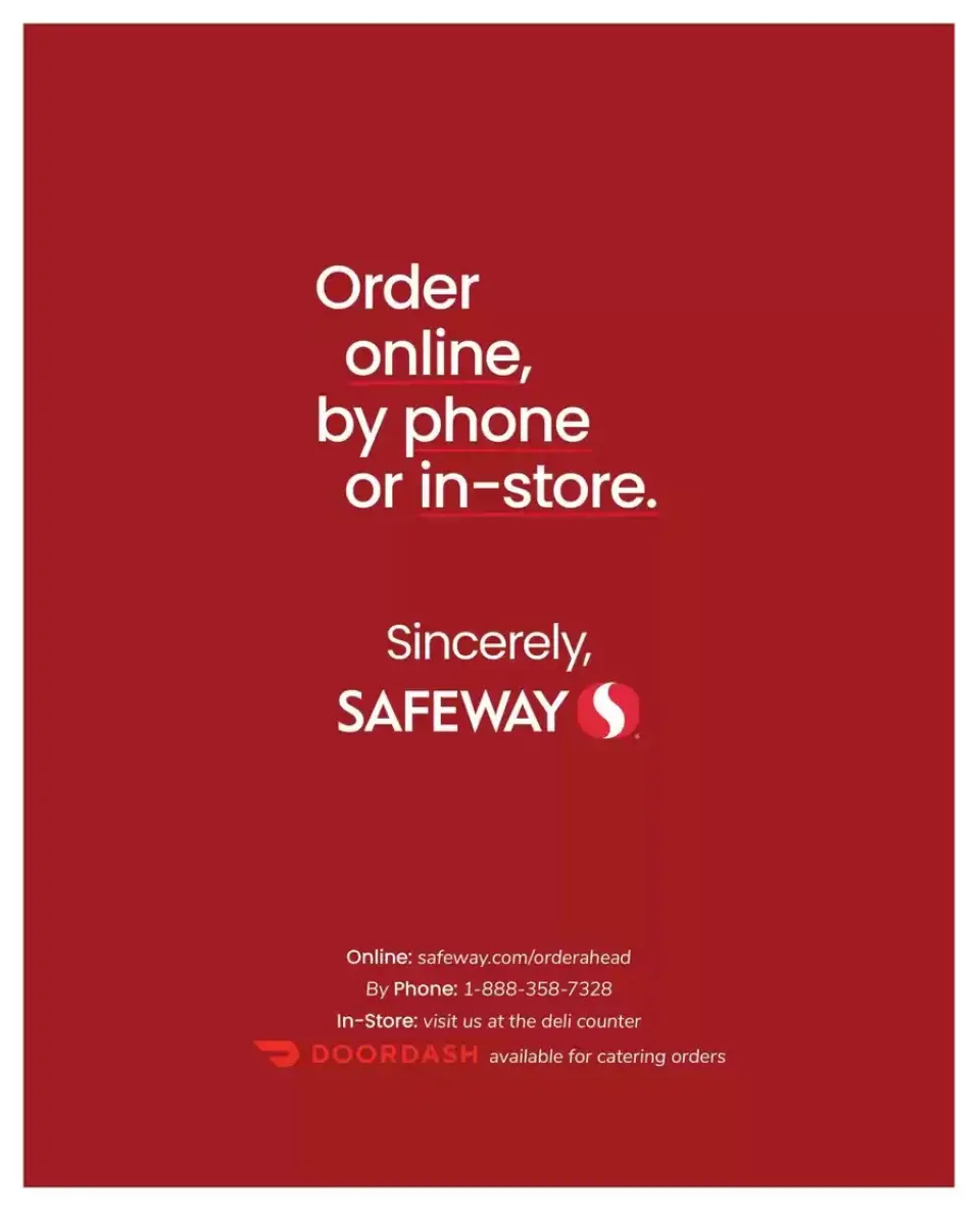 Offres Supermarché Safeway États-Unis de 18 à 31 décembre 2025 Offres exclusives - Supermarché Safeway - États-Unis - 18 decembre 2025 – 31 decembre 2025 - Page 32