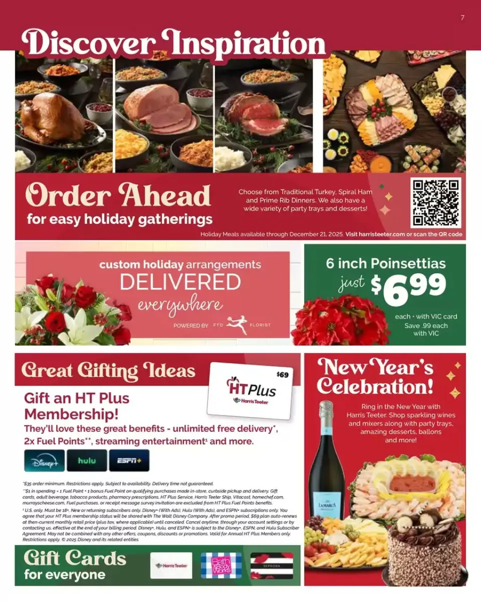 Offres Harris Teeter États-Unis de 3 à 30 décembre 2025 Catalogue d'offres mensuelles - Harris Teeter - États-Unis - 3 decembre 2025 – 30 decembre 2025 - Page 7