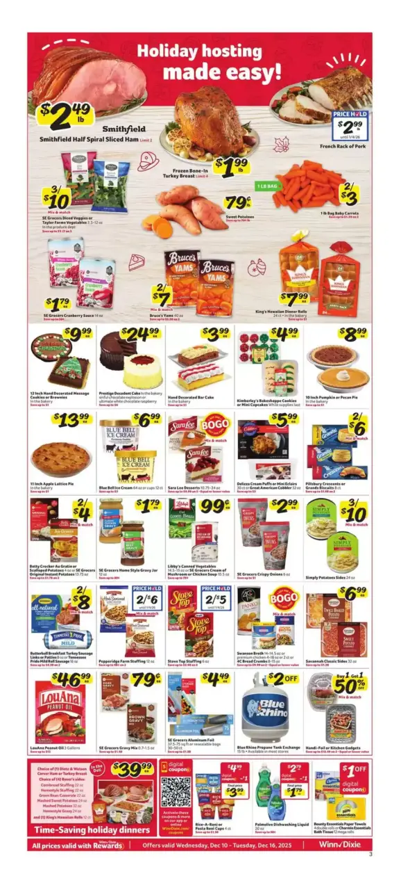 Offres Winn-Dixie États-Unis de 10 à 16 décembre 2025 Offre hebdomadaire - Winn-Dixie - États-Unis - 10 decembre 2025 – 16 decembre 2025 - Page 3
