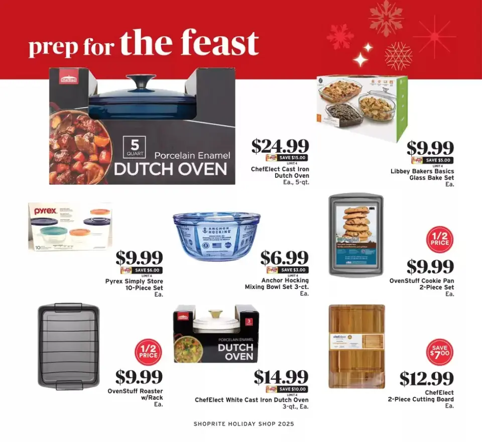Offres ShopRite États-Unis de 30 octobre à 27 décembre 2025 Boutique de vacances - ShopRite - États-Unis - 30 octobre 2025 – 27 decembre 2025 - Page 16