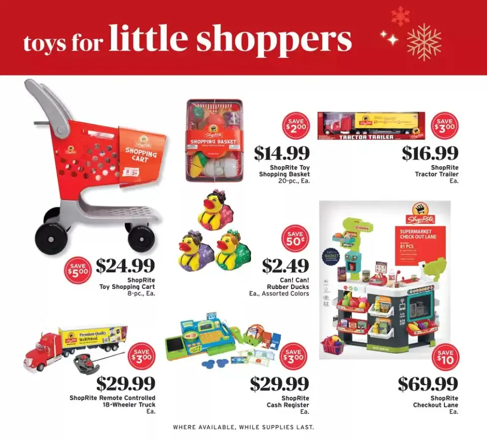 Offres ShopRite États-Unis de 30 octobre à 27 décembre 2025 Boutique de vacances - ShopRite - États-Unis - 30 octobre 2025 – 27 decembre 2025 - Page 5