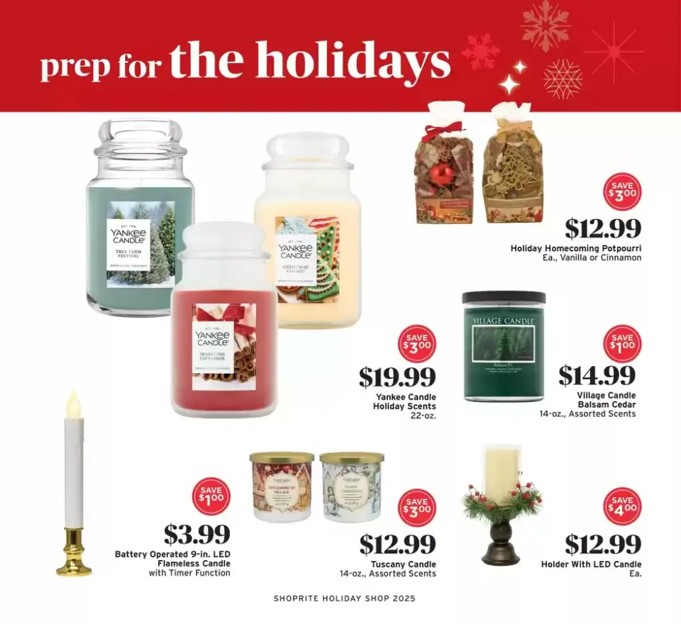 Offres ShopRite États-Unis de 30 octobre à 27 décembre 2025 Boutique de vacances - ShopRite - États-Unis - 30 octobre 2025 – 27 decembre 2025 - Page 18