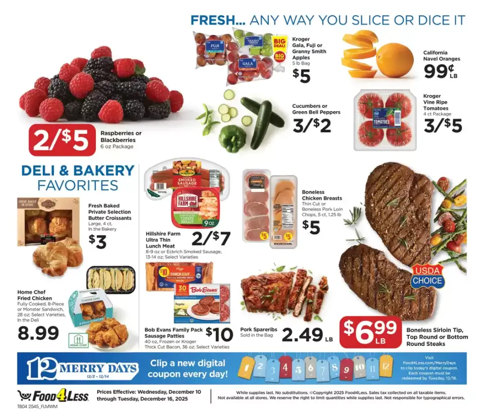 Offres Food 4 Less États-Unis de 10 à 16 décembre 2025 Offres fantastiques - Food 4 Less - États-Unis - 10 decembre 2025 – 16 decembre 2025 - Page 5
