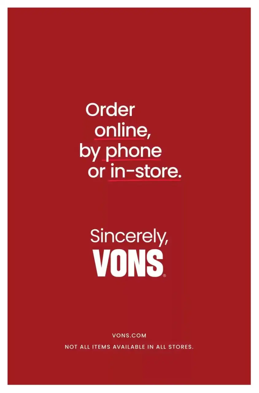 Offres Supermarché Vons États-Unis de 23 à 31 décembre 2025 Offres du Sud de la Californie - Supermarché Vons - États-Unis - 23 decembre 2025 – 31 decembre 2025 - Page 40