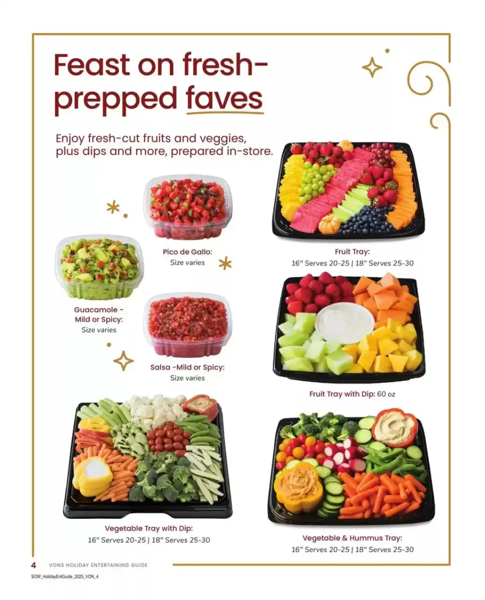 Offres Supermarché Vons États-Unis de 15 à 31 décembre 2025 Bons plans pour le Sud-Ouest - Supermarché Vons - États-Unis - 15 decembre 2025 – 31 decembre 2025 - Page 4