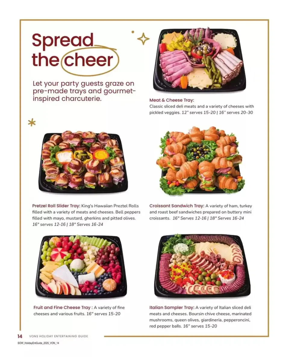 Offres Supermarché Vons États-Unis de 15 à 31 décembre 2025 Bons plans pour le Sud-Ouest - Supermarché Vons - États-Unis - 15 decembre 2025 – 31 decembre 2025 - Page 14
