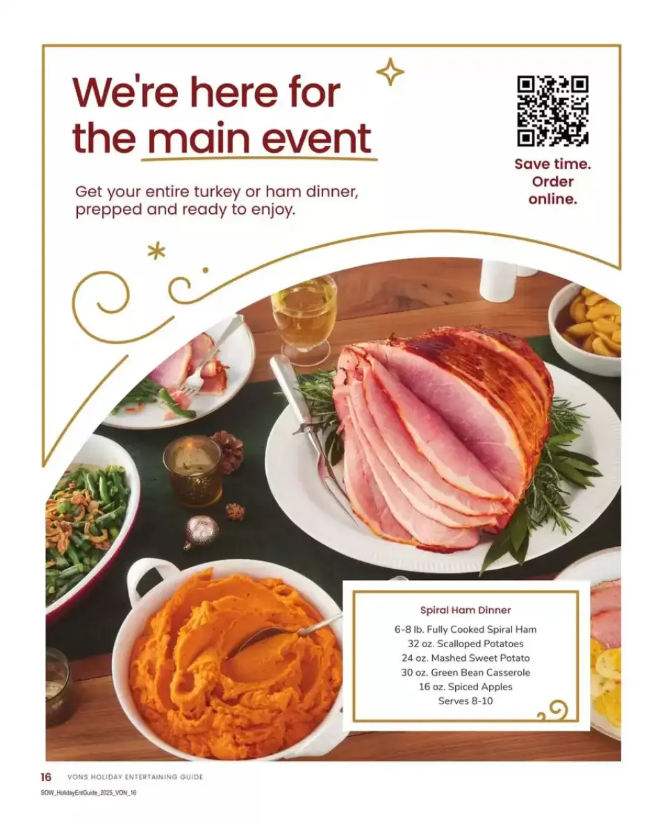 Offres Supermarché Vons États-Unis de 15 à 31 décembre 2025 Bons plans pour le Sud-Ouest - Supermarché Vons - États-Unis - 15 decembre 2025 – 31 decembre 2025 - Page 16