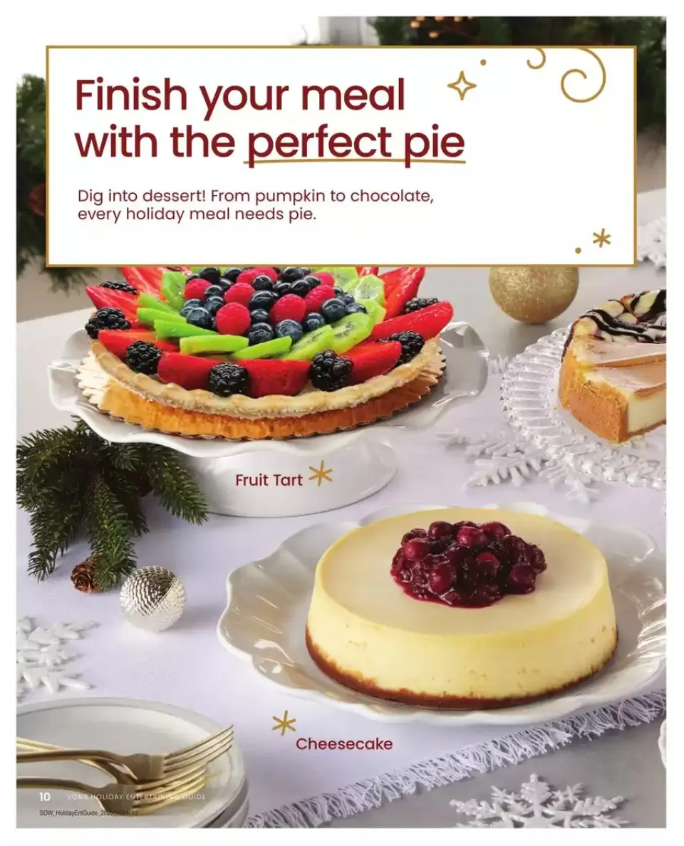 Offres Supermarché Vons États-Unis de 15 à 31 décembre 2025 Bons plans pour le Sud-Ouest - Supermarché Vons - États-Unis - 15 decembre 2025 – 31 decembre 2025 - Page 10