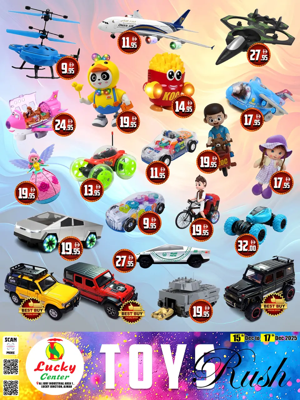 Lucky Center UAE Offers from 15 to 17 December 2025 Game offers