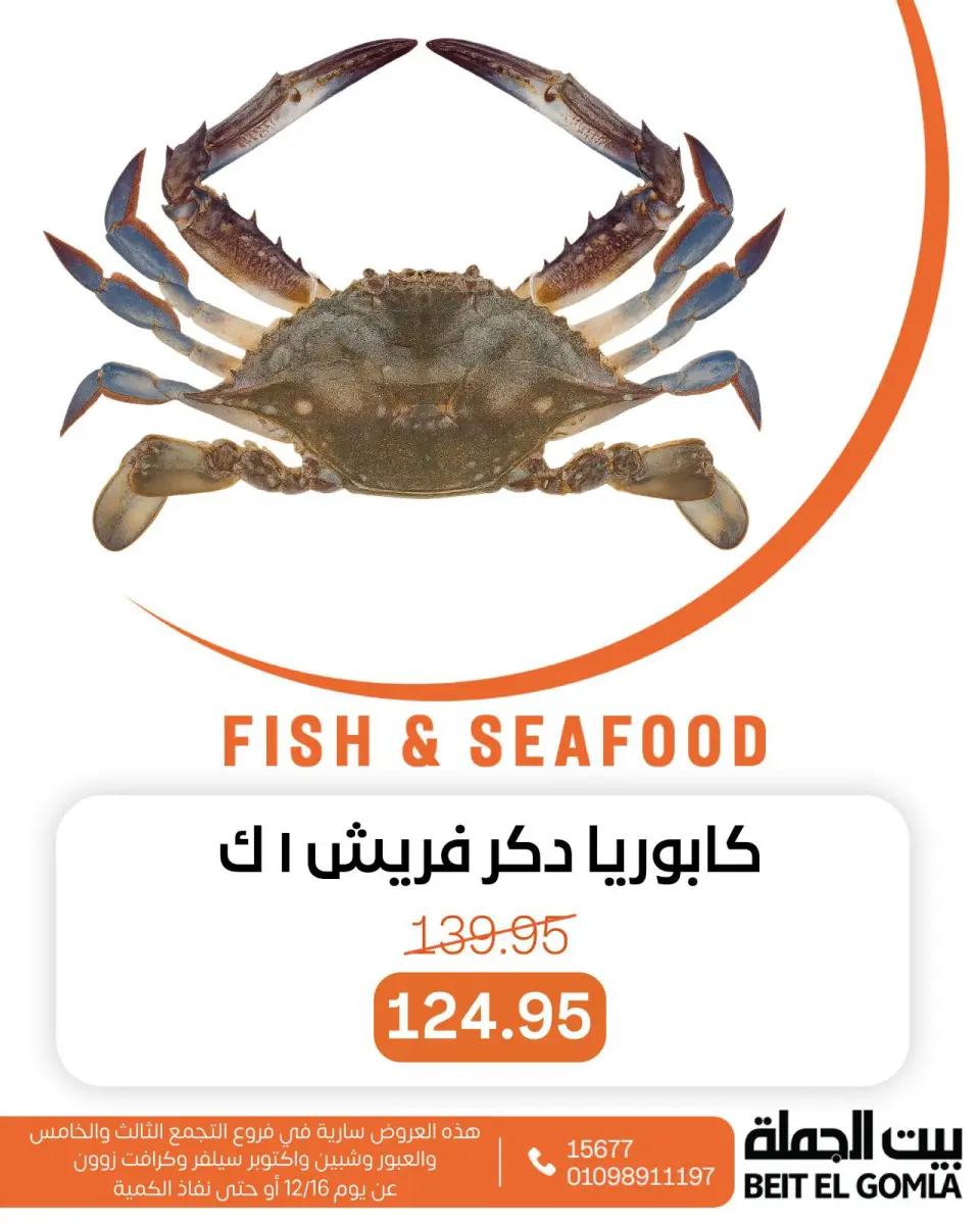 Gomla House Egypt Offers Tuesday 16 December Seafood Deals - Page 6