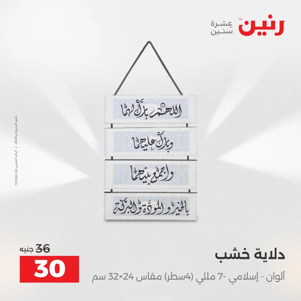 Raneen Egypt Offers from 18 to 20 December 2025 Decorative pieces offers - Page 36